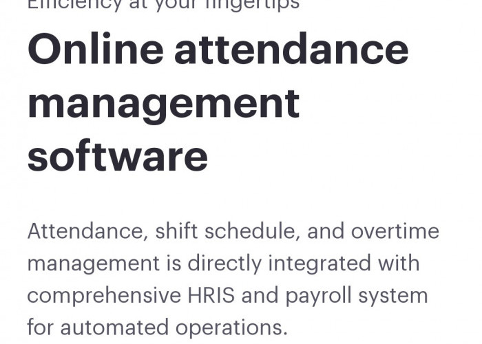 Apa Itu Software Attendance Management Download dan Fungsinya?