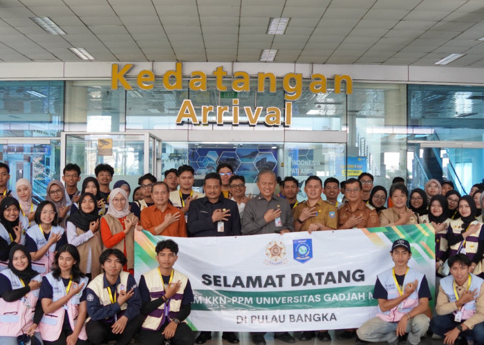 Kolaborasi Akademik-Pemerintah, Pj Sekda Fery Afriyanto Sambut 57 Mahasiswa KKN-PPM UGM 2026 di Babel