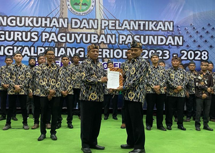 Paguyuban Pasundan Pangkalpinang Dikukuhkan, Rawat Keberanekaragaman Budaya