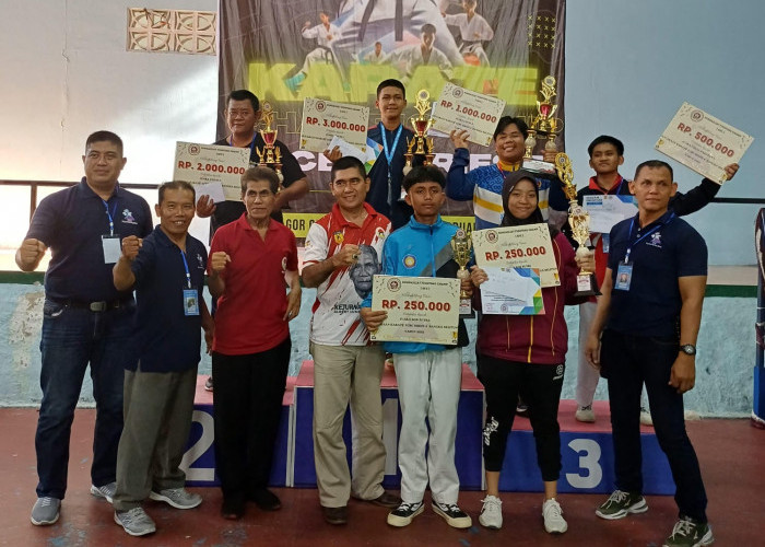 Tim Dojo ST XII Sungailiat Juara Umum Kejuaraan XCBC Series 4 Babel 2025