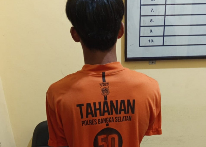 Pemuda di Desa Rias Diciduk Polres Basel, Ada 45 Paket 7,55 Gram Sabu di Rumahnya