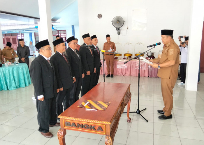 Bupati Bangka Fery Insani Lantik Pimpinan Baznas Baru Periode 2026-2031
