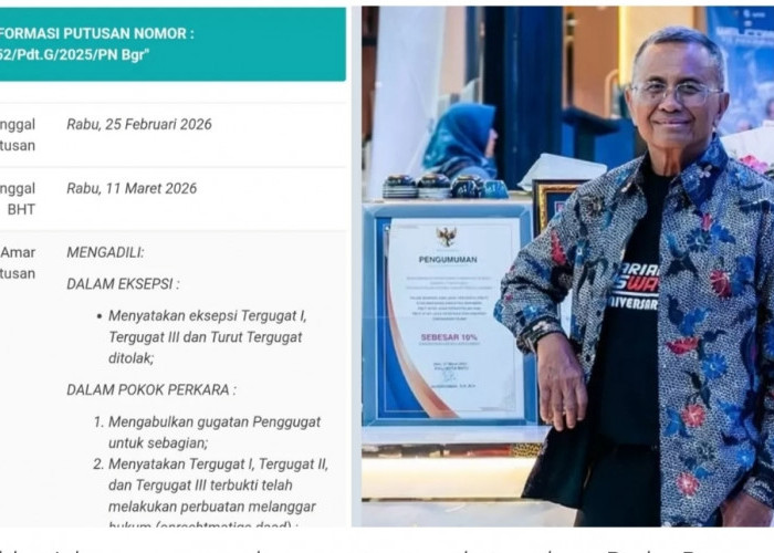 Sengketa Saham Radar Bogor, Dahlan Iskan Menang Lawan JJMN