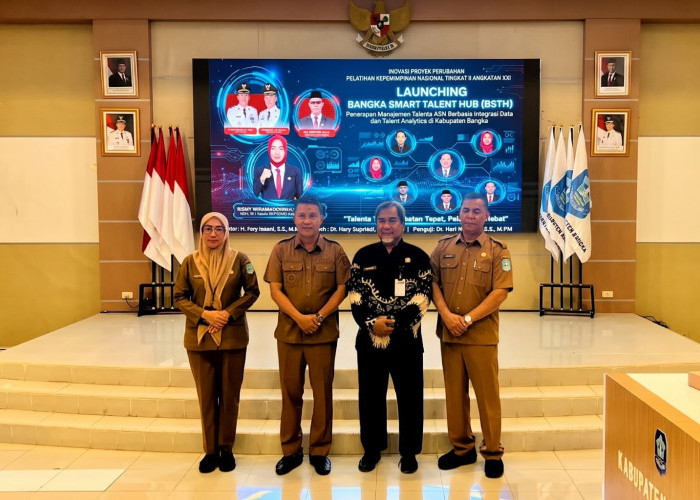 Luncurkan Bangka Smart Talent Hub, Bupati Fery Insani Penempatan ASN Berbasis Data, Bukan Kedekatan