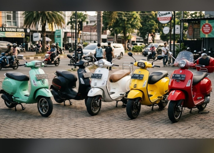 LX 125 Hingga GTS 150 Bekas, Ini 5 Pilihan Vespa Matic di Bawah Rp 50 Juta
