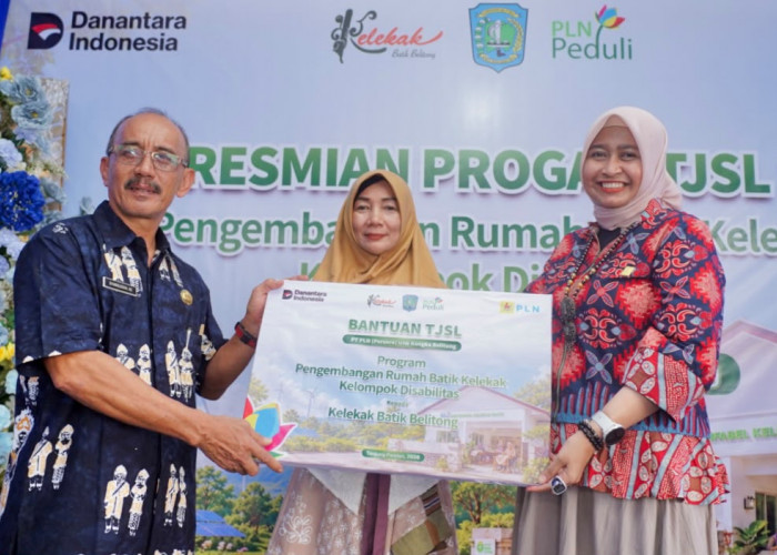 Batik Kelekak Terus Melangkah, PLN Babel Perkuat Ruang Berkarya Penyandang Disabilitas