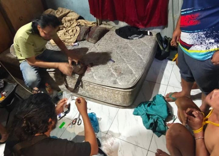 Satresnarkoba Polres Bangka Tangkap Pengedar Sabu di Bakam