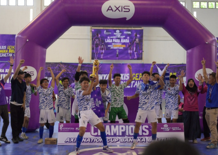 SMAN 3 Pangkal Pinang Jadi Juara AXIS Nation Cup 2026 Siap Bawa Bangka Belitung ke Palembang