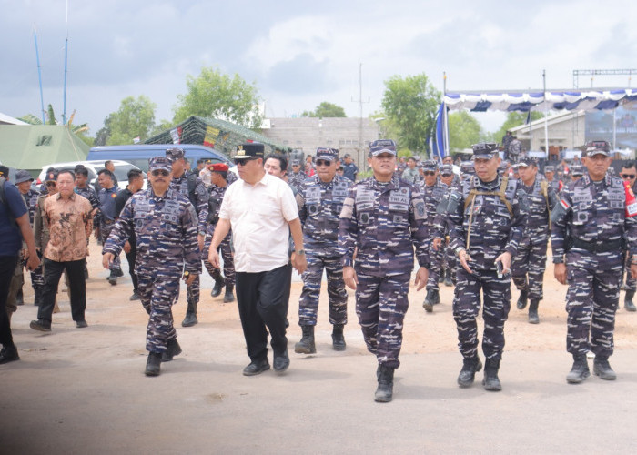 Gubernur Babel Hidayat Arsani Apresiasi Kesiapsiagaan Prajurit Laut, Perkuat Komitmen Sinergi TNI AL dan Pemda