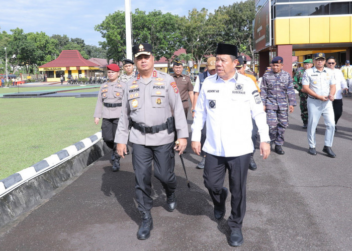 Gubernur Hidayat Arsani Ikuti Apel Kesiapsiagaan Tanggap Darurat Bencana Hidrometeorologi