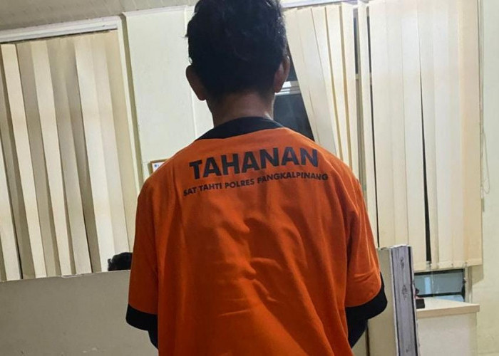Pria Paruh Baya di Pangkalpinang Jadi Kurir Sabu, Sekali Lempar Dapat Upah Rp500 Ribu