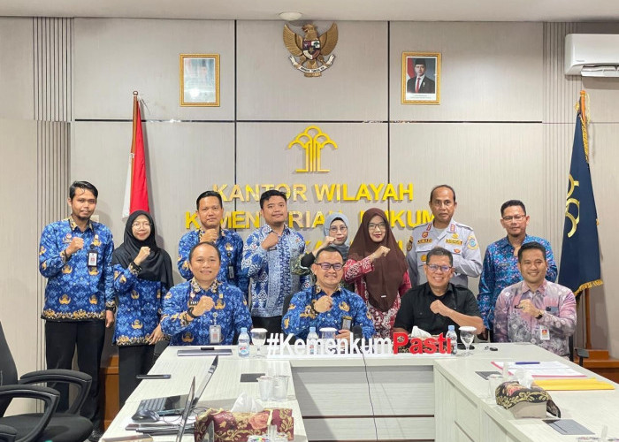 Kinerja Triwulan I Pembentukan Regulasi dan Pembinaan Hukum Kanwil Kemenkum Babel Raih Nilai Sangat Baik