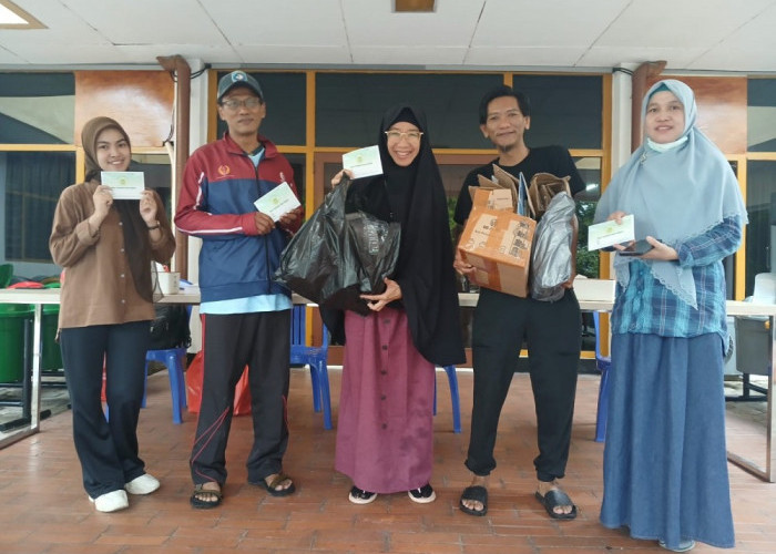PT Timah Bina Bank Sampah Tanjung Elok Bersahabat untuk Wujudkan Lingkungan Bersih   