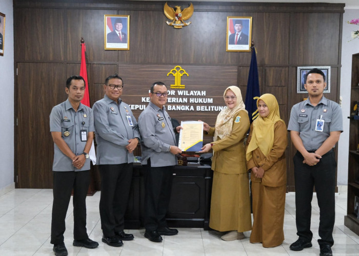 Kanwil Kemenkum Babel Dampingi Pencatatan Hak Cipta Inovasi Puskesmas Pangkalbalam