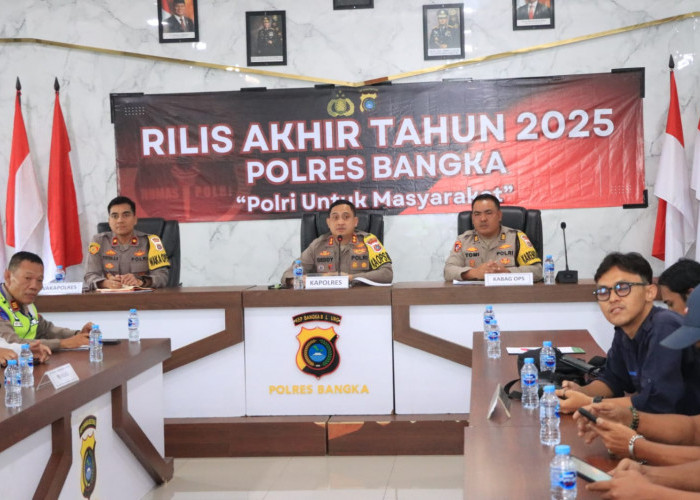 Kaleidoskop 2025: Polres Bangka Beberkan Laka Lantas Hingga Kejadian Pidana