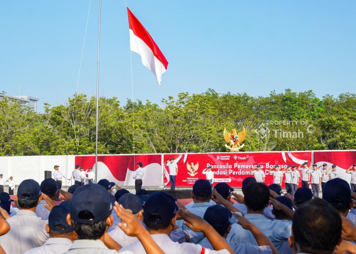Peringati Hari Lahir Pancasila 2026, PT Timah Gelar Upacara Serentak di Berbagai Wilayah Operasional