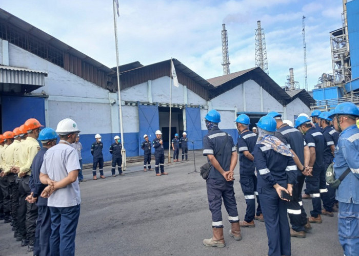 Komitmen Implementasi K3, PT Timah Rutin Gelar Apel K3 di Wilayah Operasional 