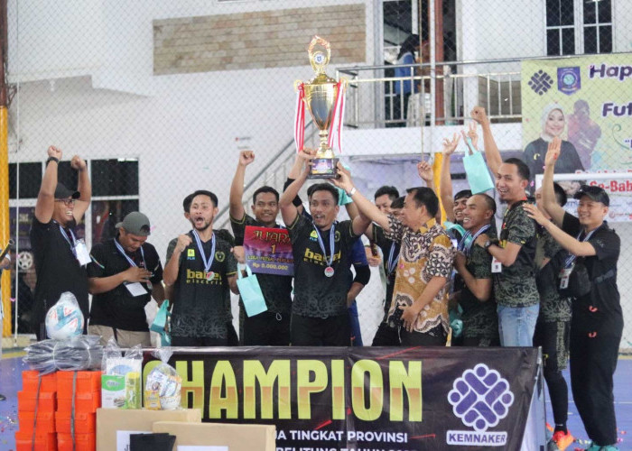PLN Jawara Gelaran Liga Pekerja Futsal, Dalam Peringatan Hari Buruh Nasional 2023