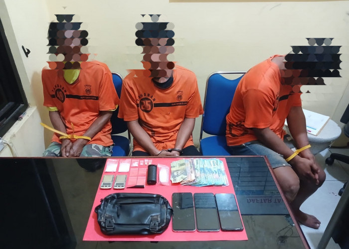 Tiga Warga Toboali Ditangkap, Polisi Sita Sabu dan Pil Ekstasi