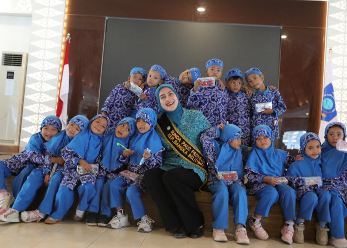 PKK Babel Ajarkan Hidup Sehat ke Anak Usia Dini