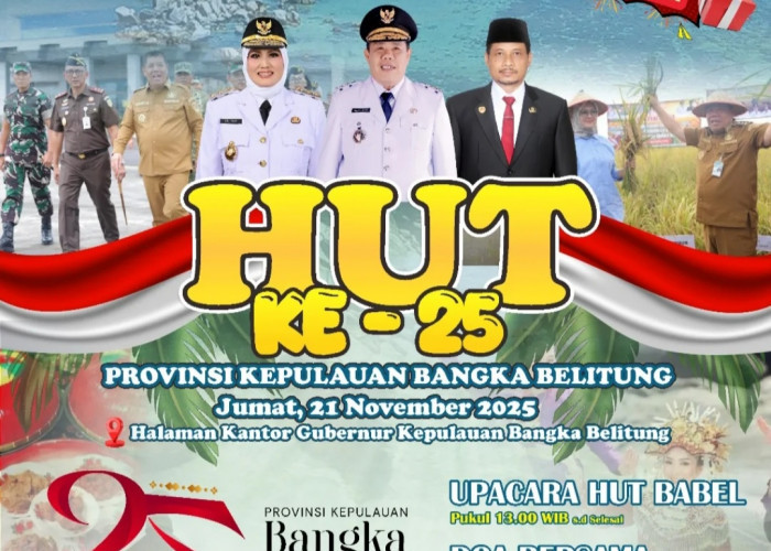 Pemprov Babel Siapkan Banyak Doorprize Bagi Warga Yang Hadiri Perayaan Hut ke-25 Besok