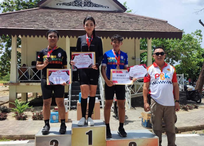 Pembalap Sepeda Babar Raih Juara Kejurprov Road Bike ISSI Babel 