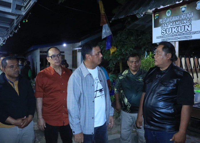 Kapolresta Pangkalpinang Ajak Satkamling Tetap Aktif Jaga Kamtibmas, Sebut Keamanan Tanggung Jawab Bersama