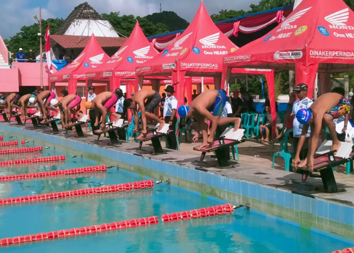 PM Swimming Competition 2025 Dibuka, 485 Atlet Se Babel Ikuti Kejuaraan Renang Kelompok Umur