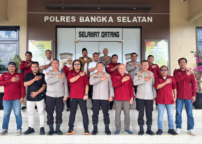 ​PWI Basel Periode 2026-2029 Sambangi Mapolres, Kapolres Tegaskan Keterbukaan Informasi