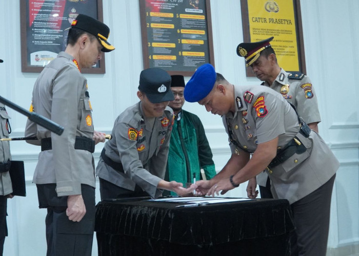 Tiga PJU Polresta Pangkalpinang Resmi Berganti, AKP Asmadi Jabat Kasat Polair