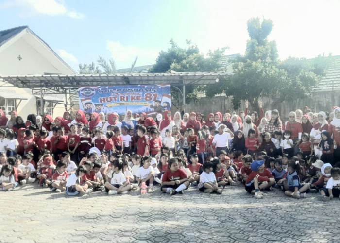 TK Pertiwi Pangkalpinang Semarakkan HUT ke-81 RI dengan Kegiatan Ceria dan Edukatif
