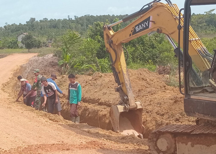Kegiatan TMMD di Desa Penutuk 100 Persen Pekerjaan Fisik Selesai, Ini Kegiatan yang didapatkan Masyarakat 