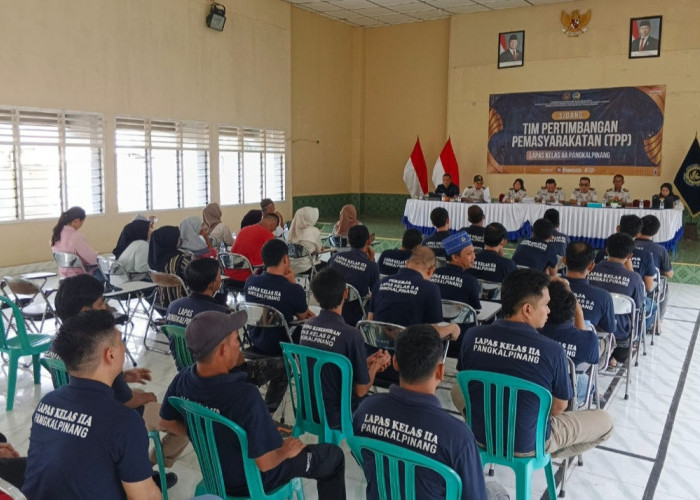 Sidang TPP Jadi Kunci Pembinaan Berkualitas di Lapas Pangkalpinang