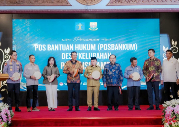 Kementerian Hukum Resmikan 1.585 Posbankum Desa dan Kelurahan di Jambi, Perluas Akses Keadilan