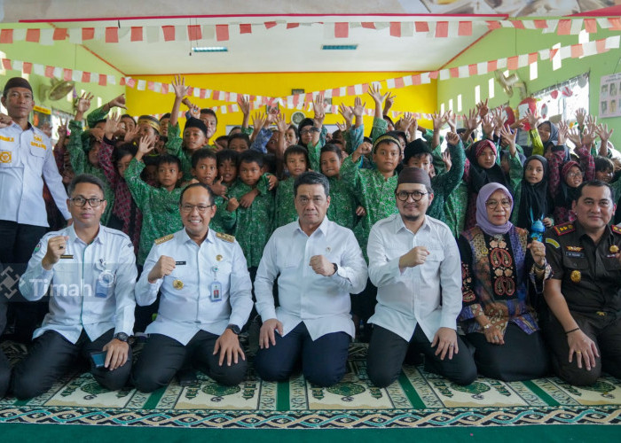 PT Timah Tbk Dukung Simulasi Program Makan Bergizi Bagi Pelajar di Bangka Tengah