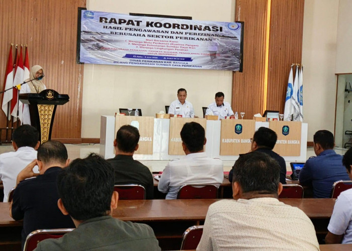 ​Pemkab Bangka Gelar Rakor Pengawasan Izin Perikanan, Tindak Lanjuti Temuan BPKP
