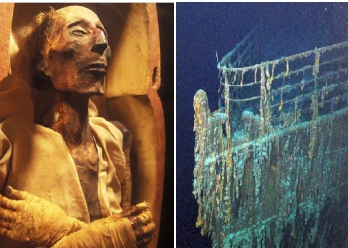 Jasad Firaun Utuh, Bukti Akibat Mengaku Tuhan. Bangkai Titanic Utuh, Bukti Akibat Menghina Tuhan