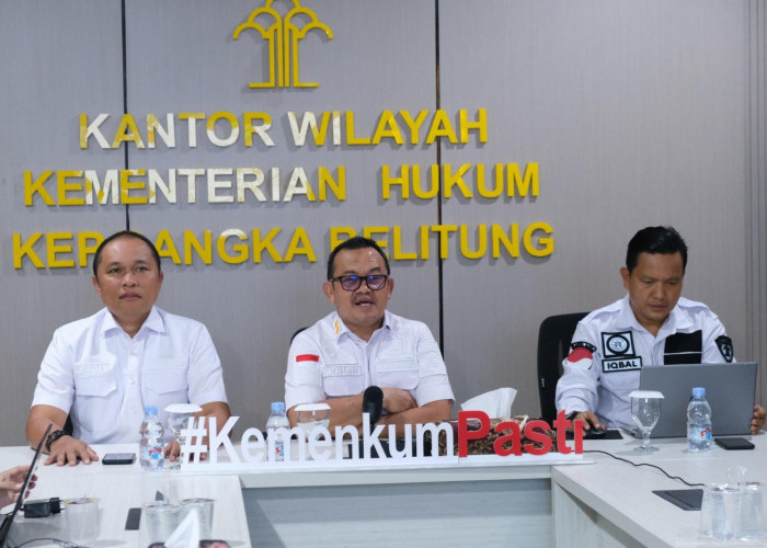 Kanwil Kemenkum Babel Fasilitasi Harmonisasi Dua Ranperkada Kabupaten Belitung Timur