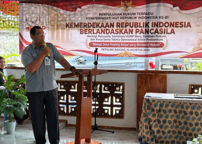 Kanwil Kemenkum Babel Perkuat Posbankum Desa Petaling Banjar untuk Perluas Akses Keadilan Masyarakat