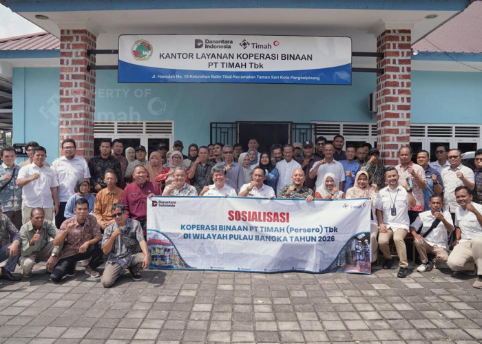 Dorong Ekonomi Desa, PT Timah Sosialisasikan Kemitraan dengan Koperasi Merah Putih dan Koperasi Pertambangan