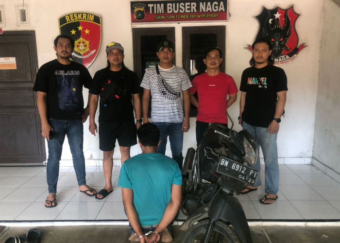 Residivis Pencabulan Asal Sumsel Nekat Gelapkan Motor Kerja, Dijual Rp720 Ribu Demi Beli Sabu