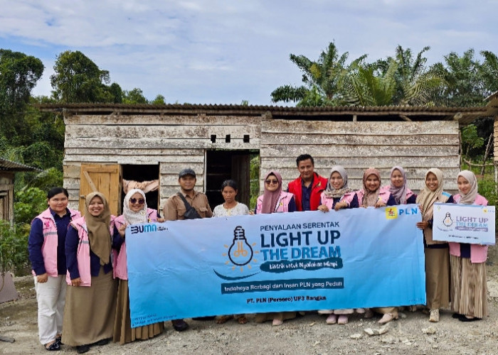 Aksi Srikandi PLN Bangka: Terangi Rumah, Nyalakan Harapan Lewat Light Up The Dream