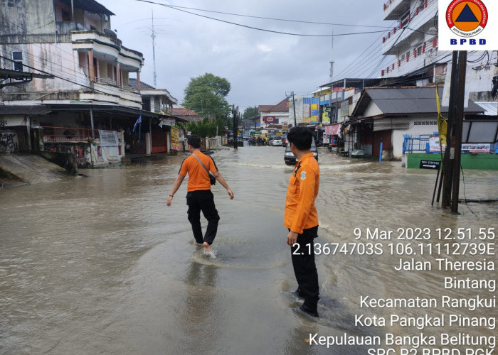 BPBD Kota Siaga, Antisipasi Banjir di Lokasi Rawan