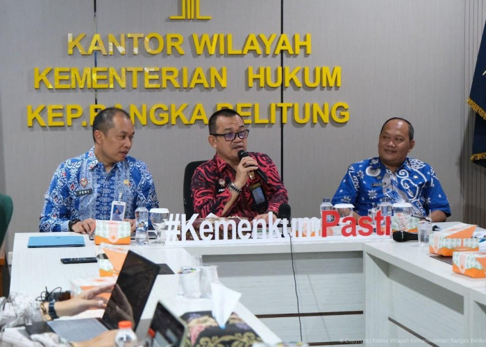 Kanwil Kemenkum Babel Harmonisasikan Tiga Rancangan Regulasi Kabupaten Bangka Barat