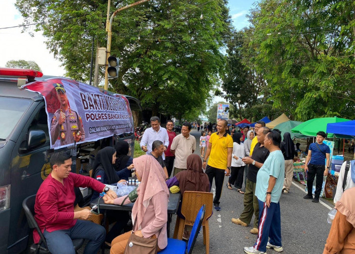 Car Free Day Peringatan Hari Bhayangkara ke-79, Cek Kesehatan Gratis Diserbu Warga