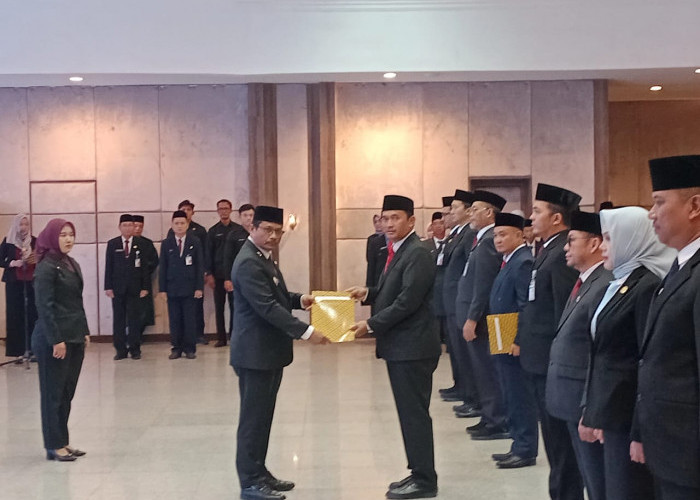 9 Pejabat Tinggi Pratama Pemprov Babel Resmi Didefinitifkan
