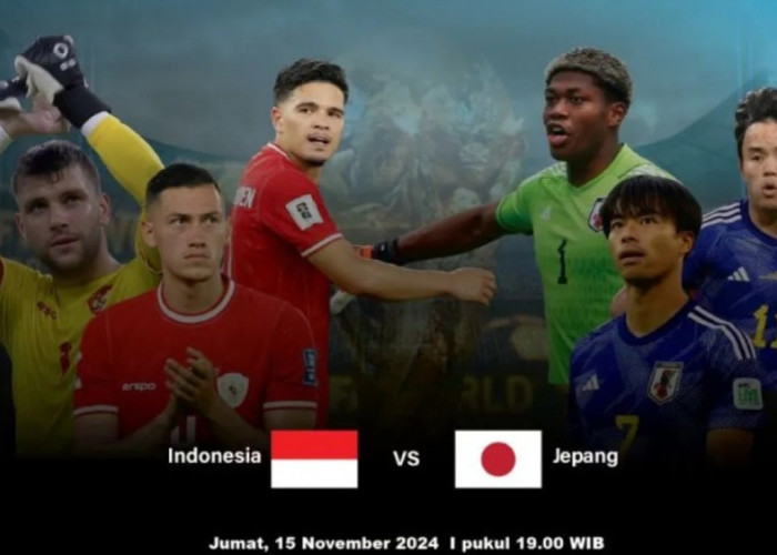 Head to Head Indonesia Vs Jepang, Pasukan Garuda Pernah Menang 7-0!