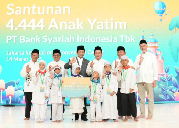 Kinerja Melesat, BSI Syukuri dengan Santunan Untuk 4.444 Anak Yatim