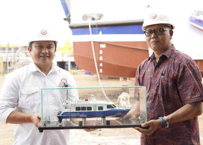 PT DAK Produksi Tiga Unit Kapal untuk Transportasi Warga Teluk Wondama Papua Barat