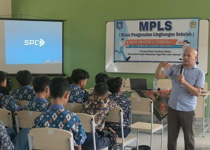MPLS SMAN 3 Toboali Bersama PWI Basel, Hal Ini yang Disampaikan